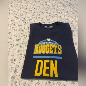 Denver Nuggets T-shirt blue Under armour